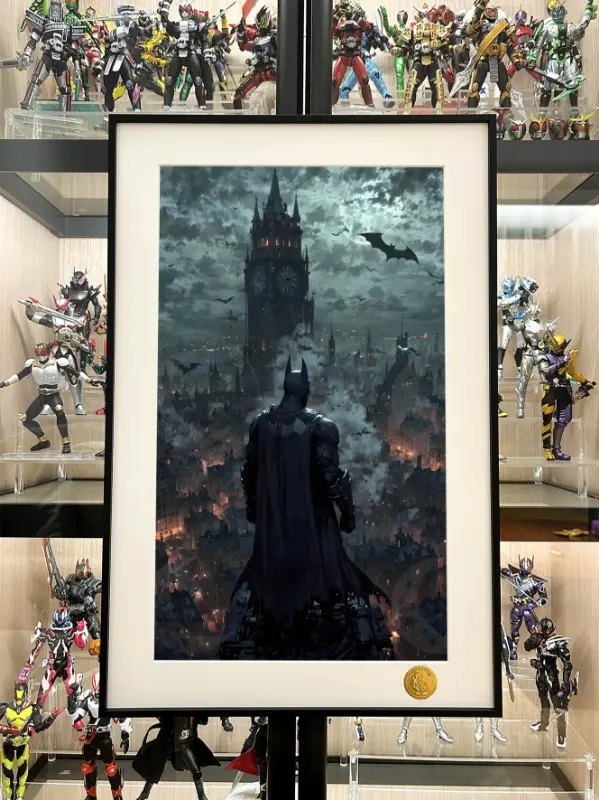 Xing Kong Studio – DC The Dark Knight Batman Gotham City Wall Art Print
