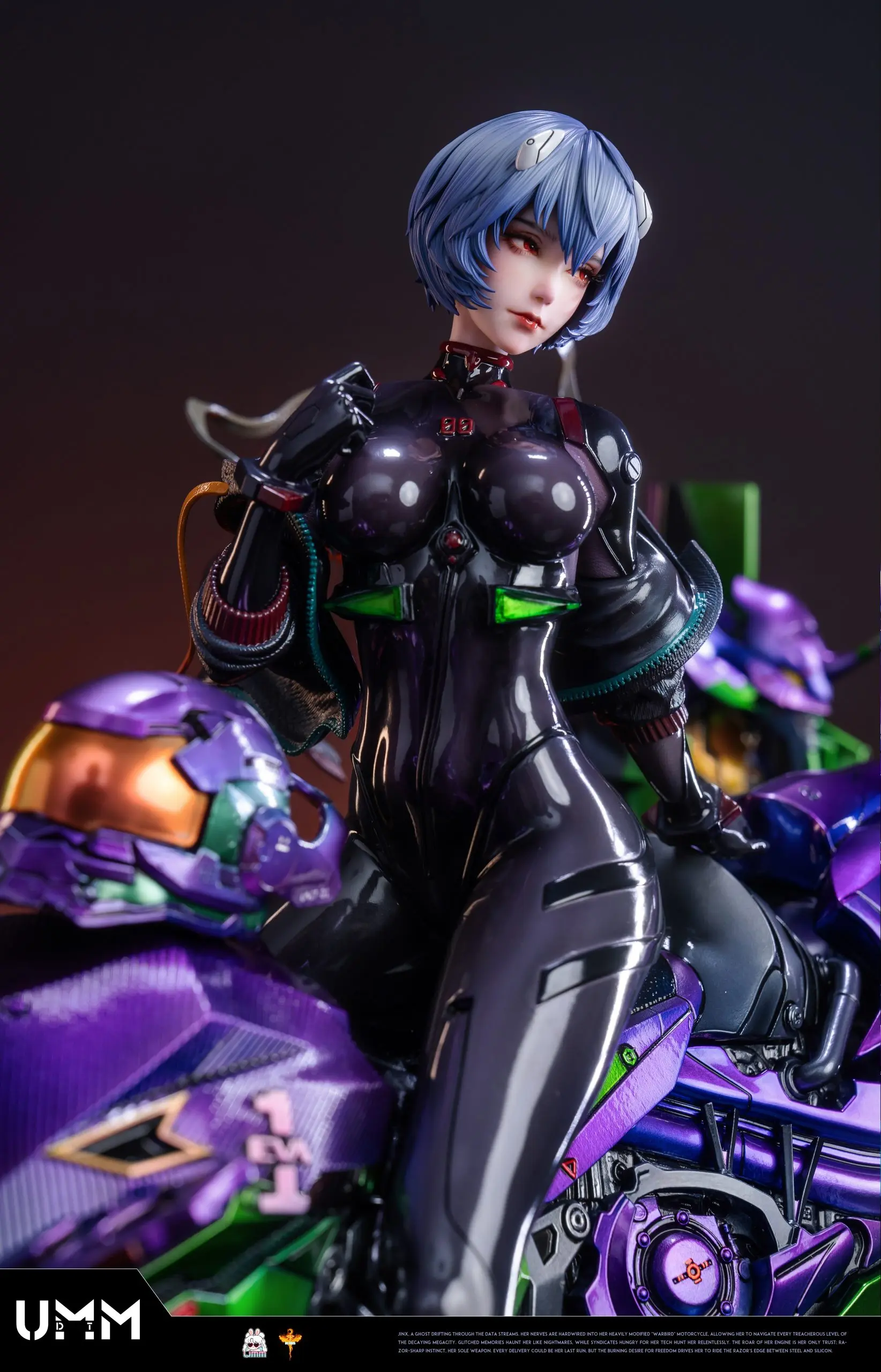 DT Studio – Neon Genesis Evangelion Ayanami Rei sci-fi motorcycle