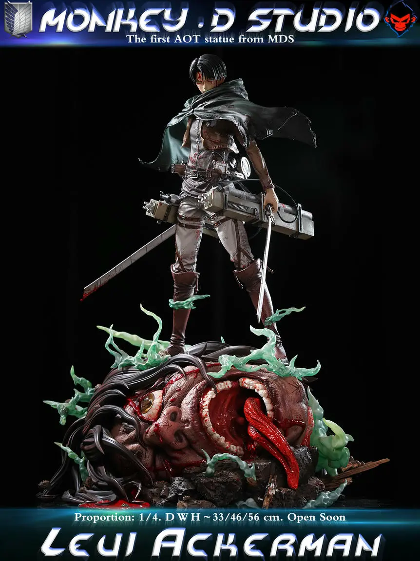 Monkey.D Studio – Attack On Titan Captain Levi