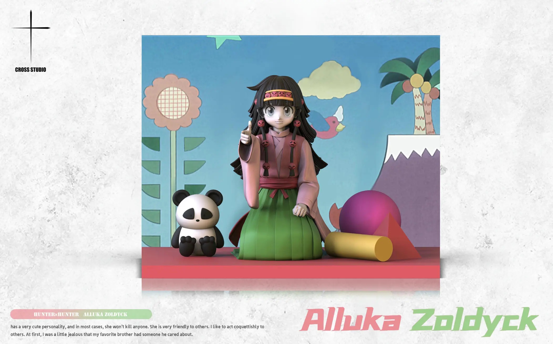 Cross Studio – Hunter x Hunter Squatting Alluka