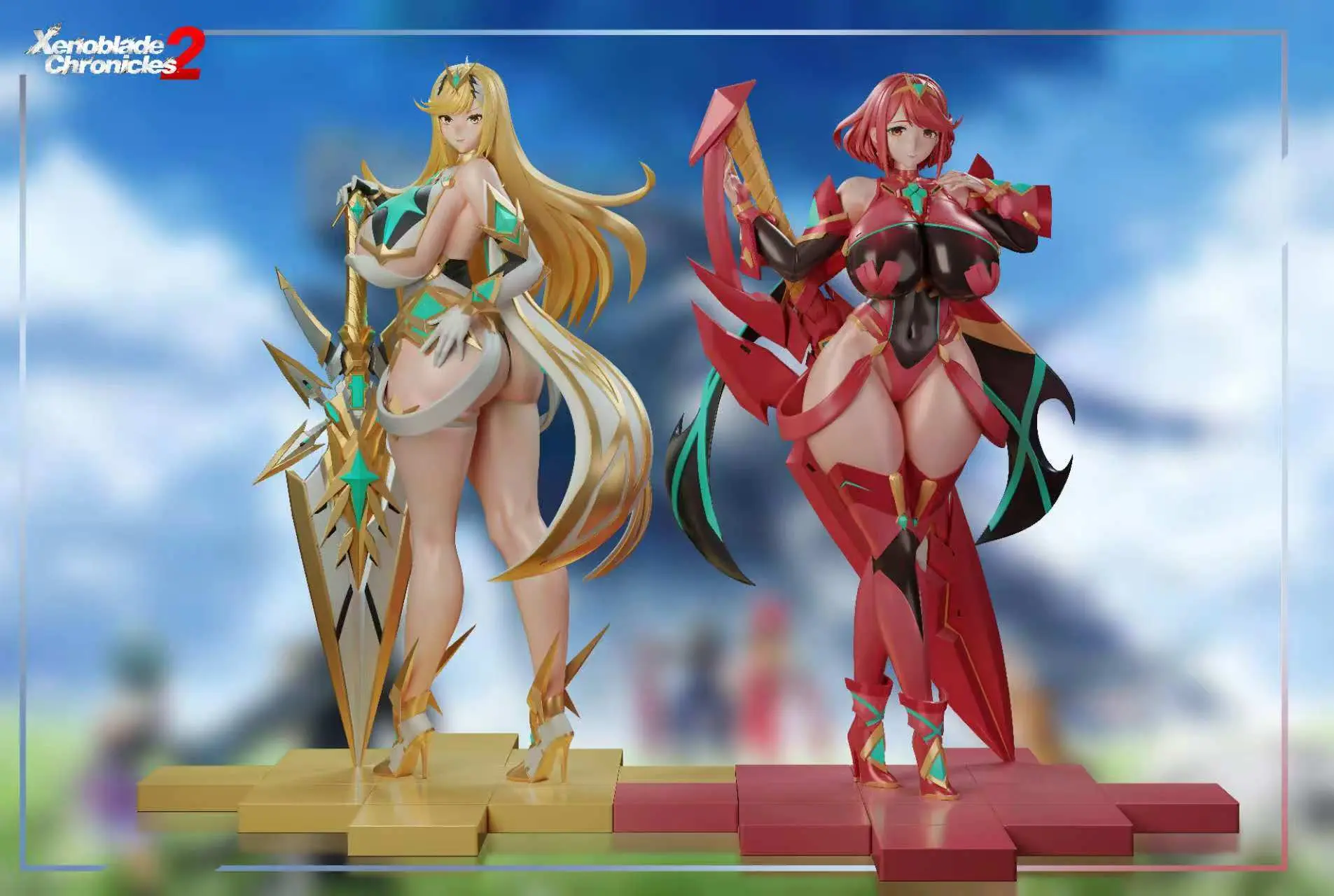 BGA Studio – Xenoblade 2 Mythra & Pyra