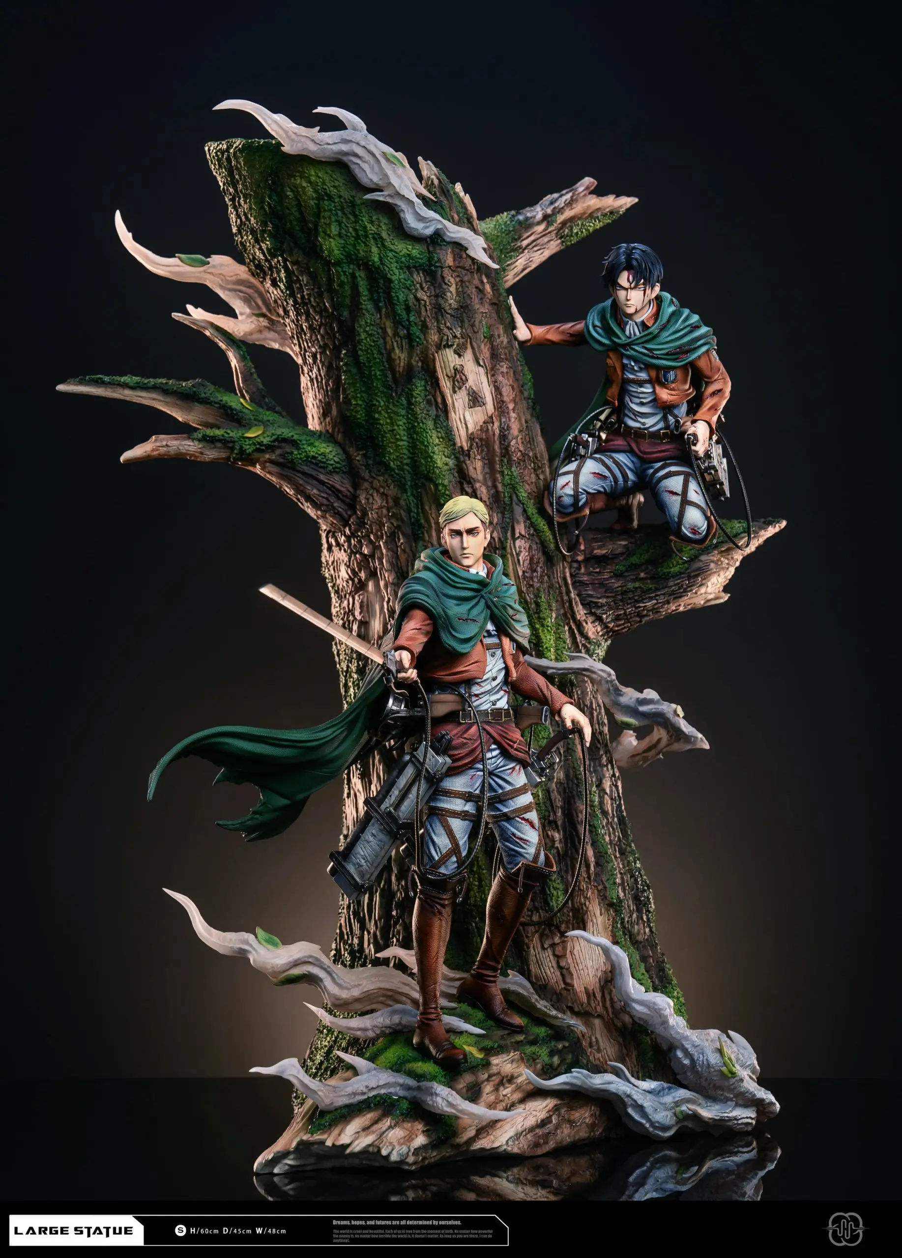 Hertz Studio – Attack On Titan The Sharpest Sword Levi & Erwin