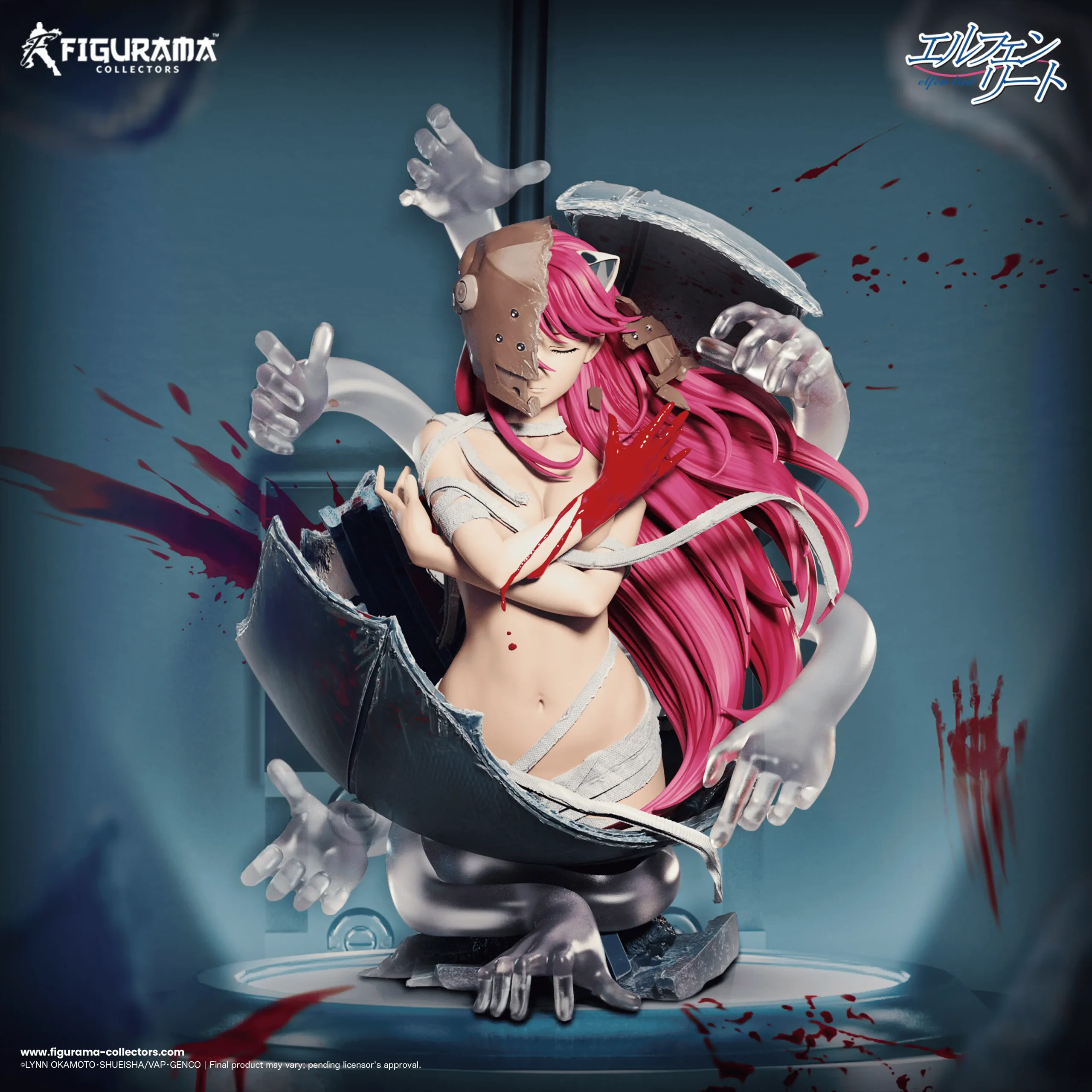 Figurama Collectors – Elfen Leid: Lucy Elite Bust (Licensed)