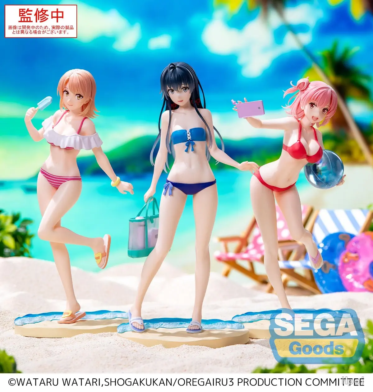 SEGA – Luminasta My Teen Romantic Comedy SNAFU Climax Yukino Yukinoshita & Yui Yuigahama & Iroha Isshiki Midsummer TOKYO BAY (Licensed)