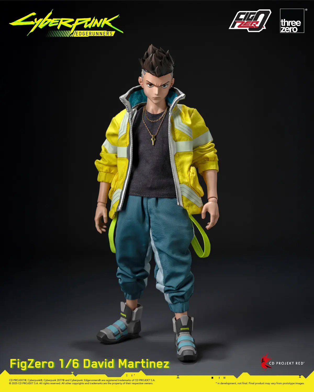 Threezero – Cyberpunk: Edgerunners FigZero 1/6 David Martinez 3Z05990W0 (Licensed)