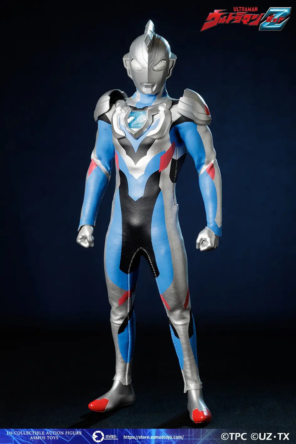 ASMUS TOYS – 12-inch Ultraman Series Ultraman Z Ultraman Zett ULT002 (Licensed)