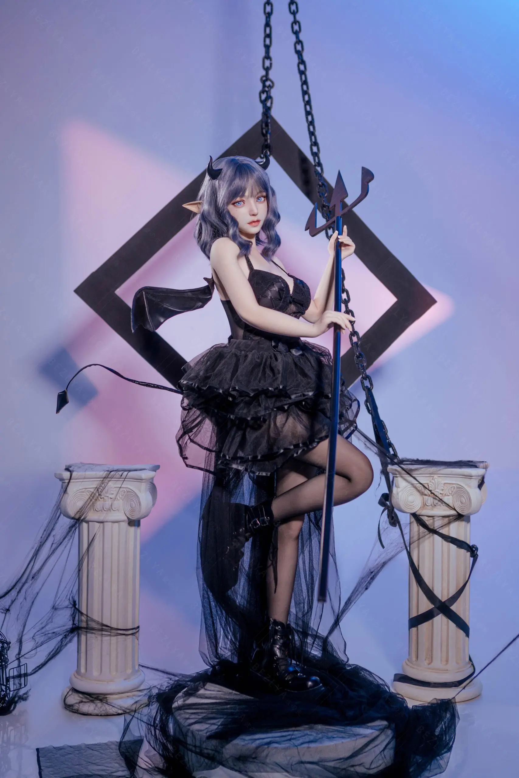 Bezlya – Succubus Wind Chime Makeup No. 1 Silicone Doll (Licensed)