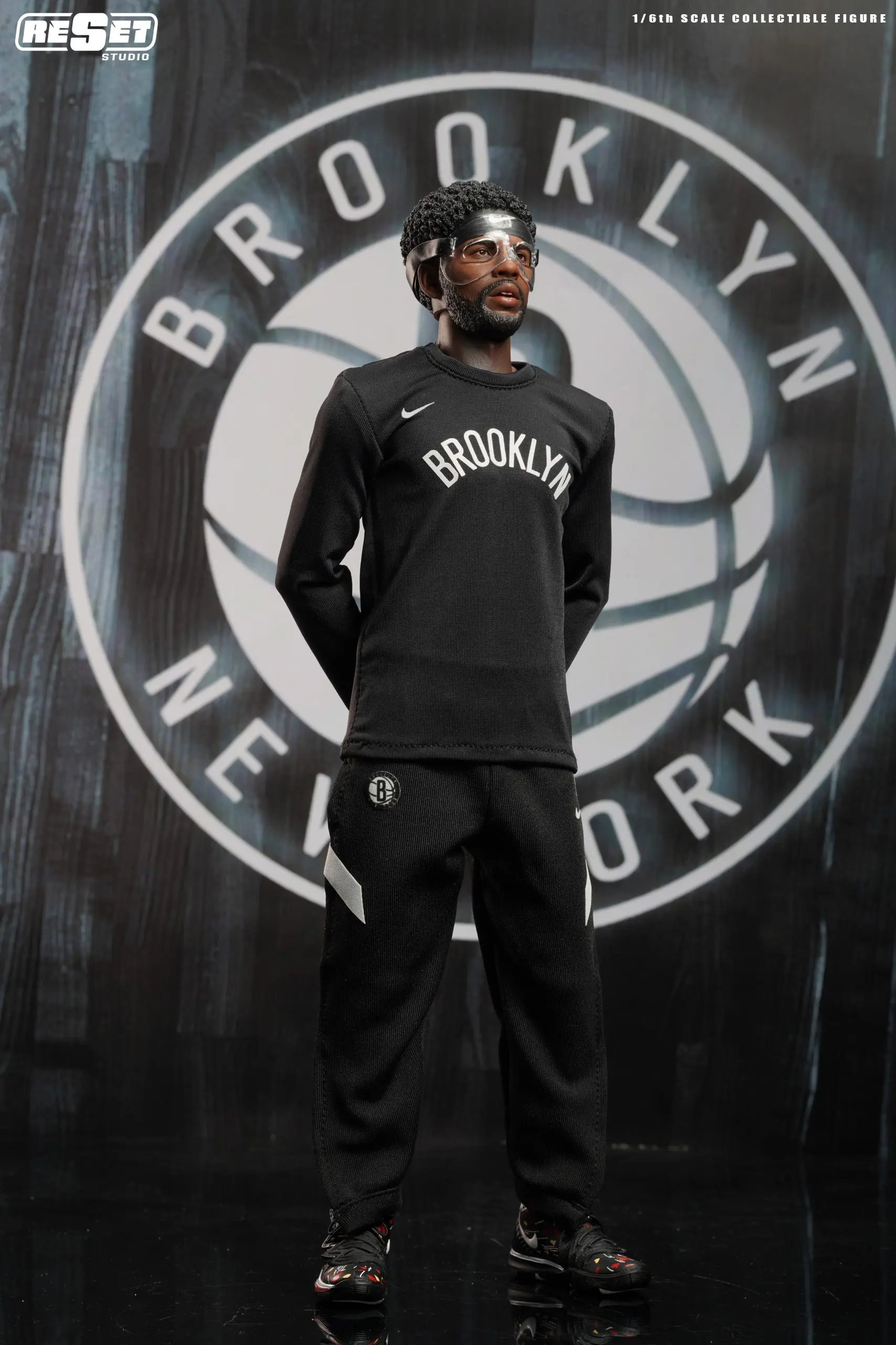 Reset Studio – NBA Nets Masked Kyrie Irving 1/6 Collectible Action Figure