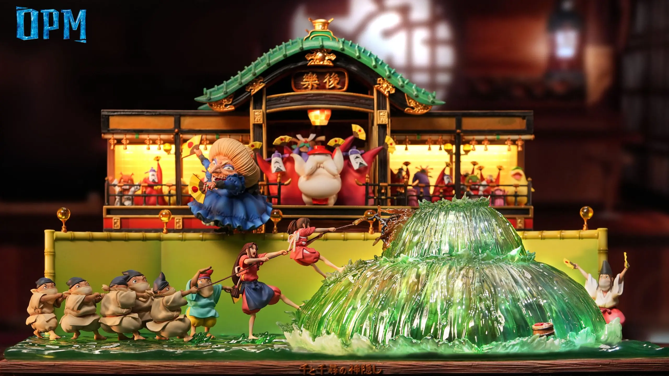 OPM Studio – Spirited Away Miyazaki Desktop Series 010 Spirited Away River Spirit