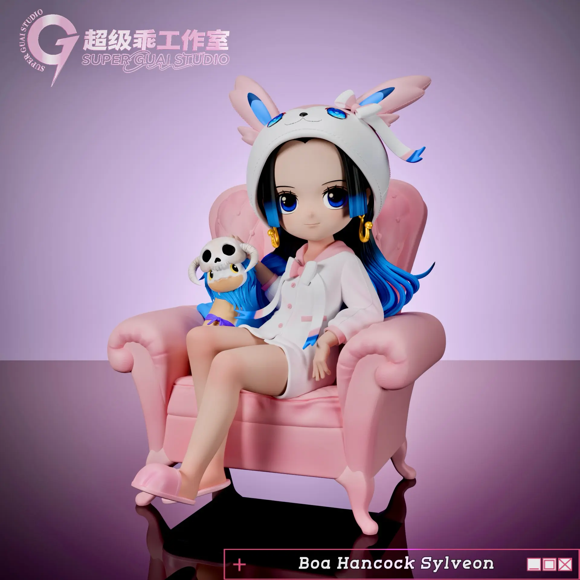 Super Guai Studio – One Piece Hancock Cosplay Sylveon