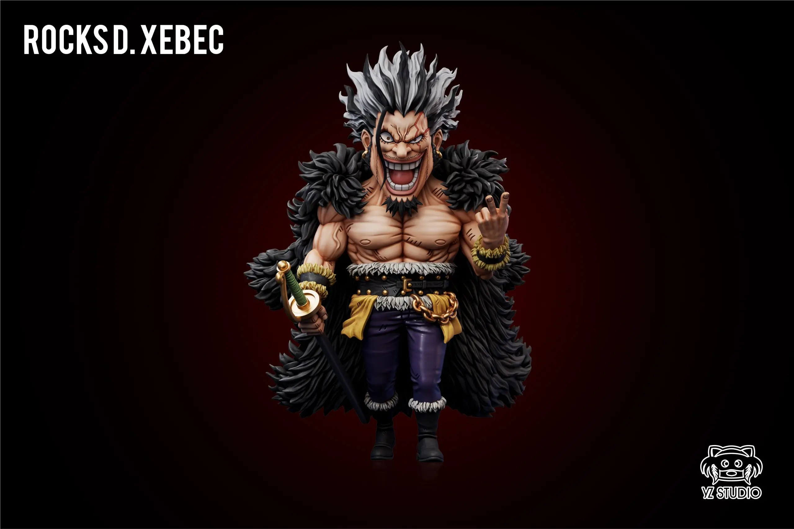 Yz Studio – One Piece God Valley Incident #6 Rocks D. Xebec