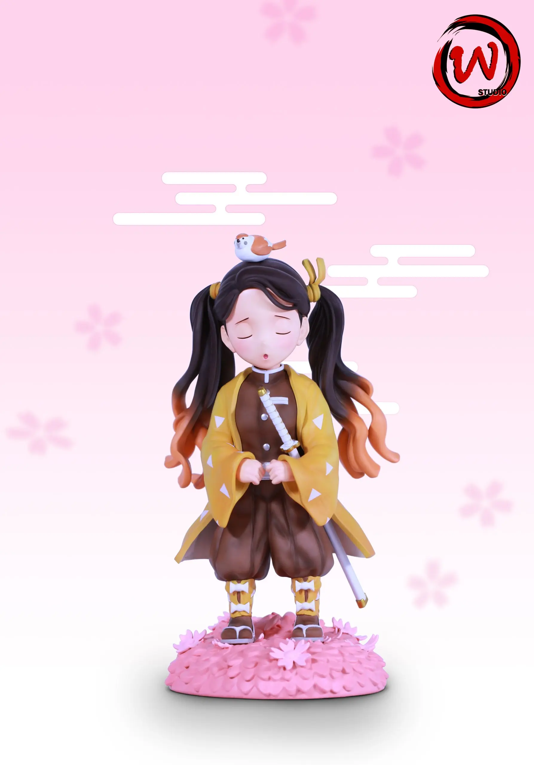 W Studio – Demon Slayer Nezuko Cosplay Series Zenitsu Agatsuma