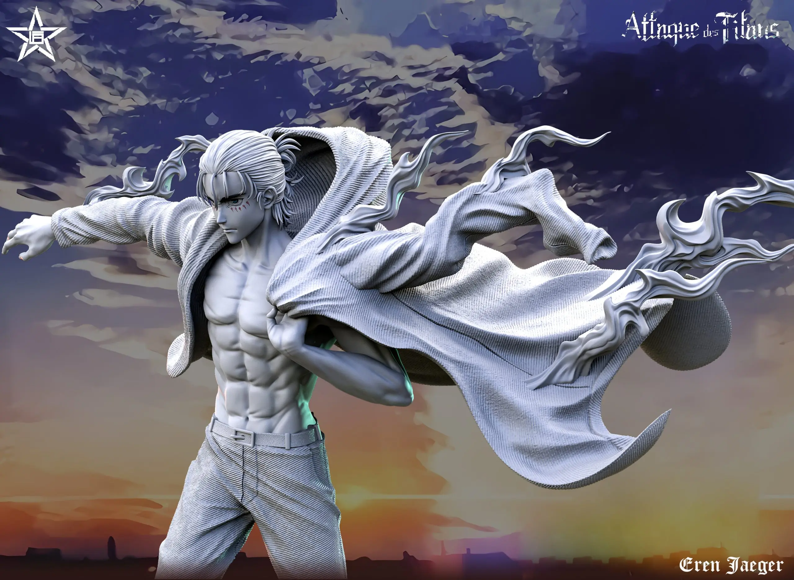 Craftsman Studio – Attack on Titan Eren Clothing