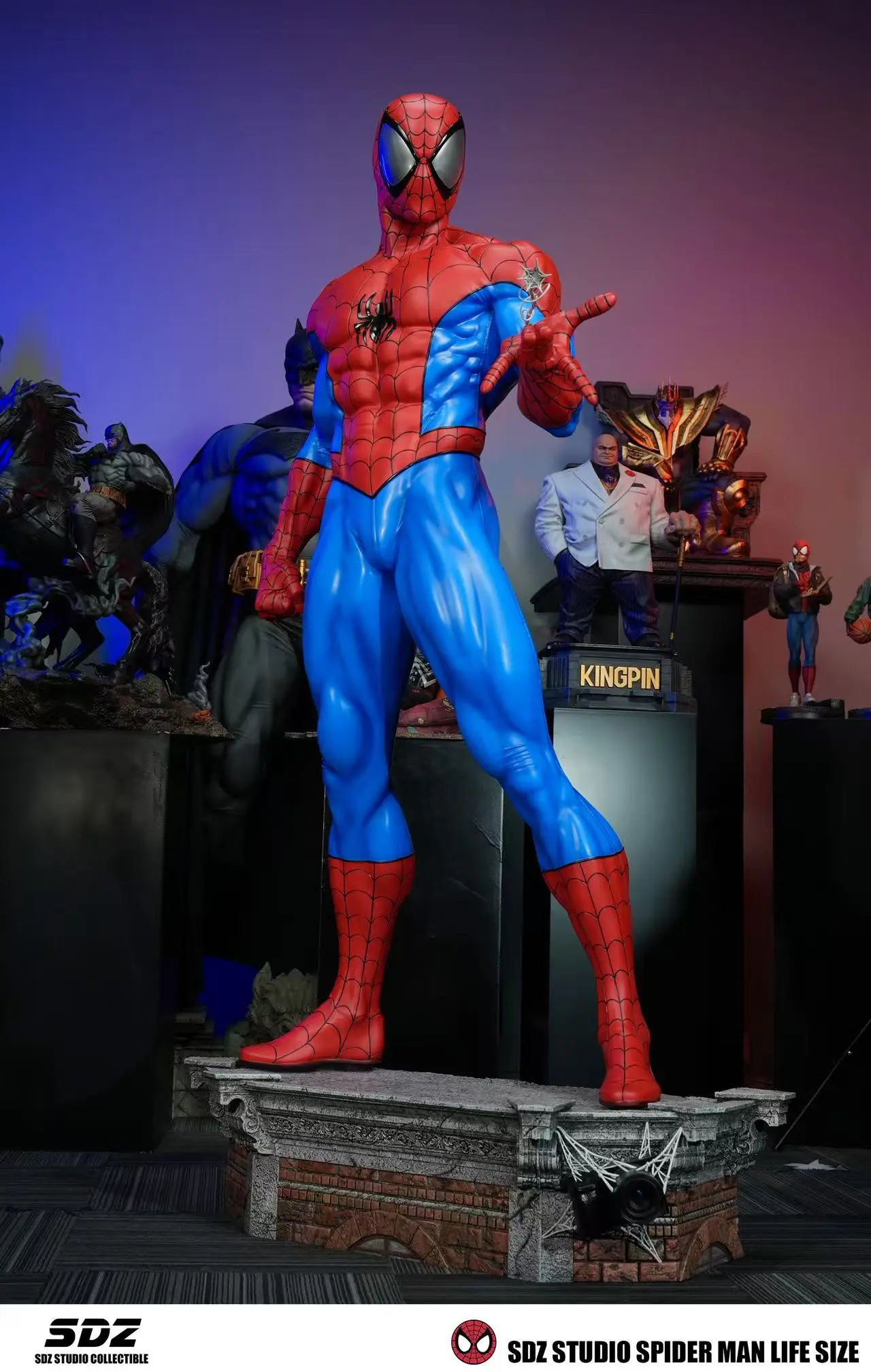 SDZ Studio – Spider-Man Comic Classic Spider-Man Life-Size