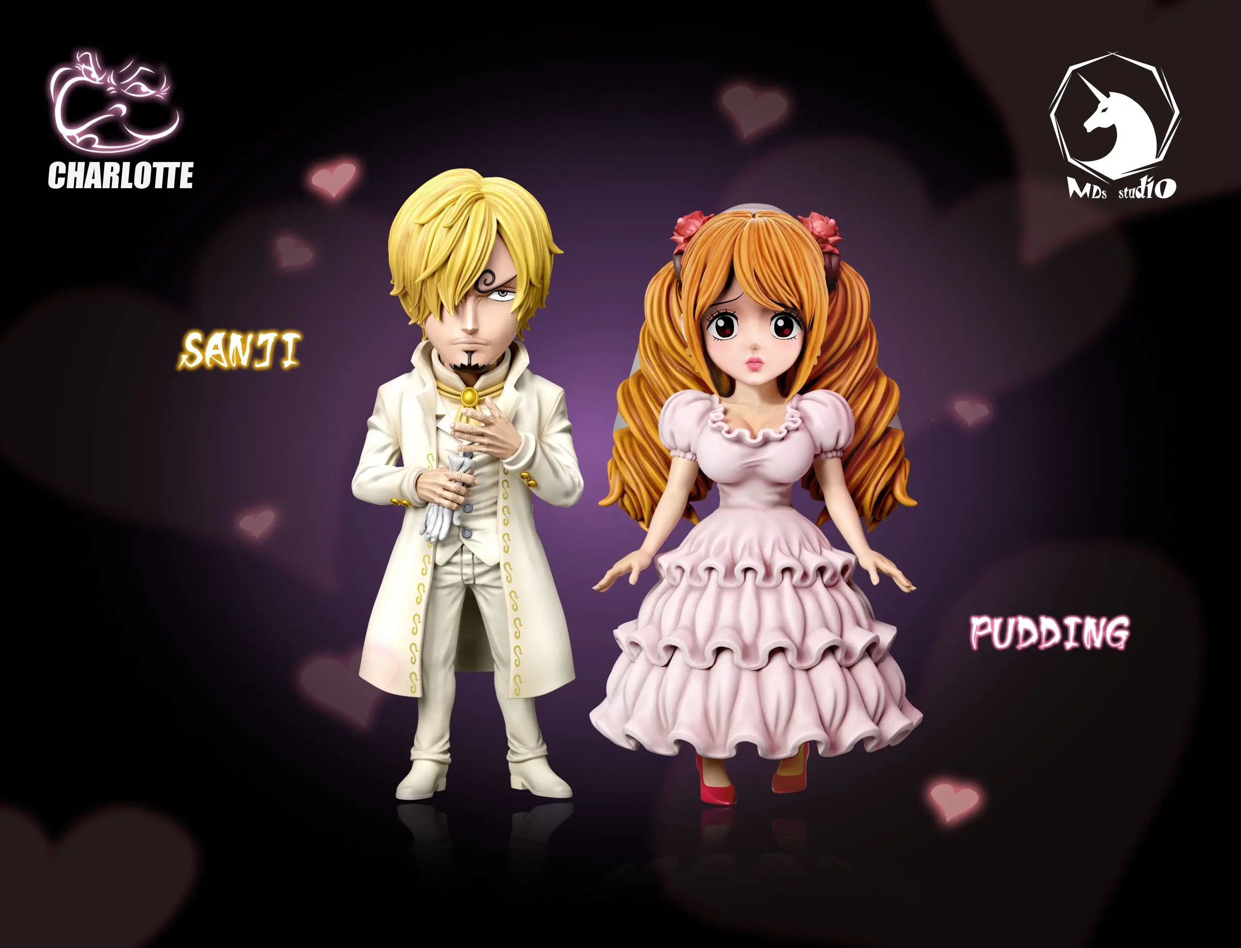 MDS Studio – One Piece Big Mom Pirates 022 023 – Wedding Couple