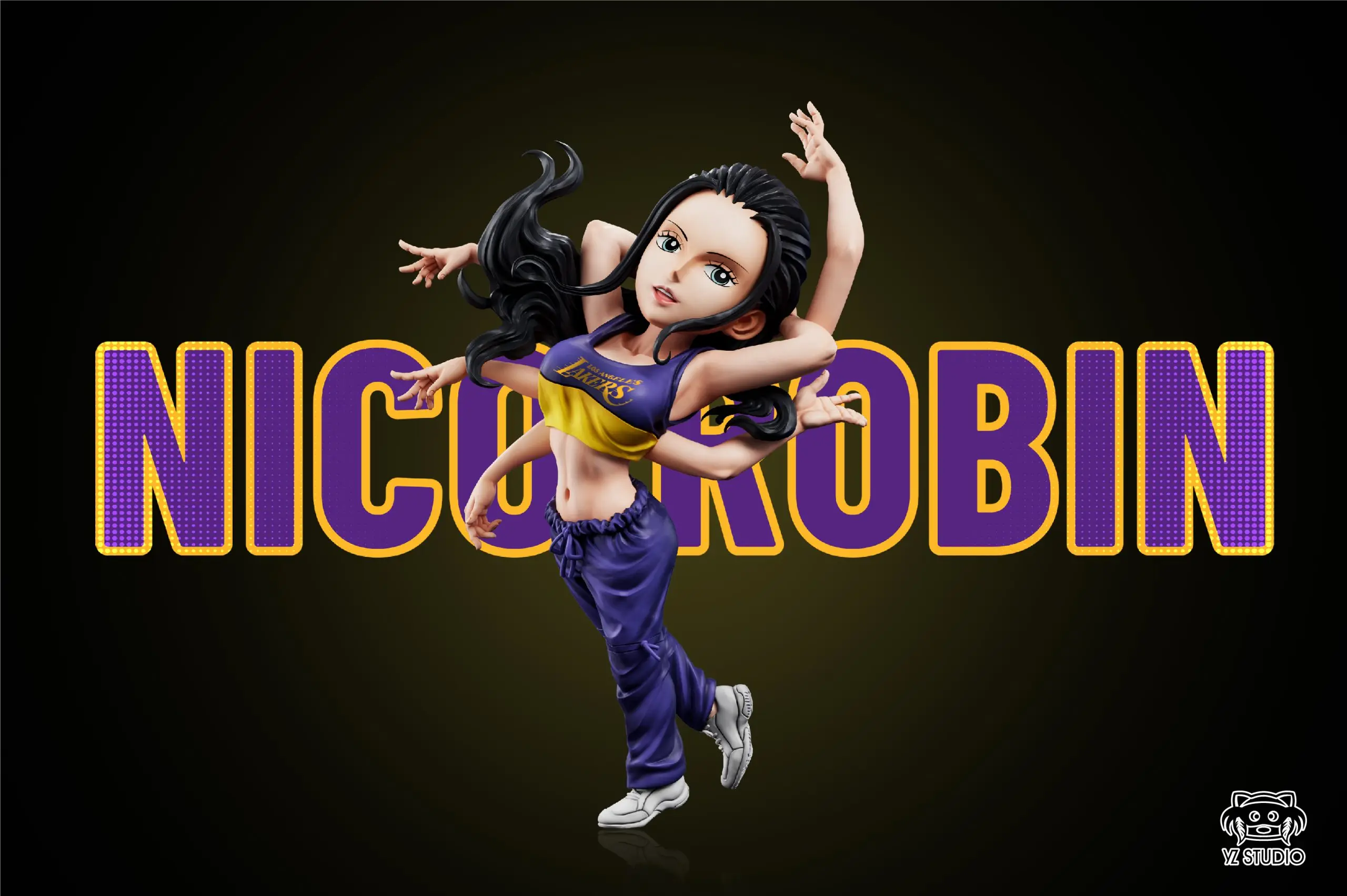 Yz Studio – One Piece Purple Gold Dream Team #6 Nico Robin