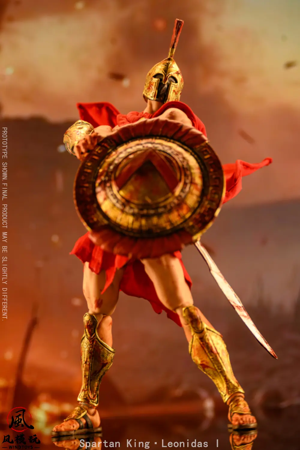 Wind Toys Studio – 1/12 Eternal Warriors Series – Spartan King Leonidas FMW004 (Licensed)