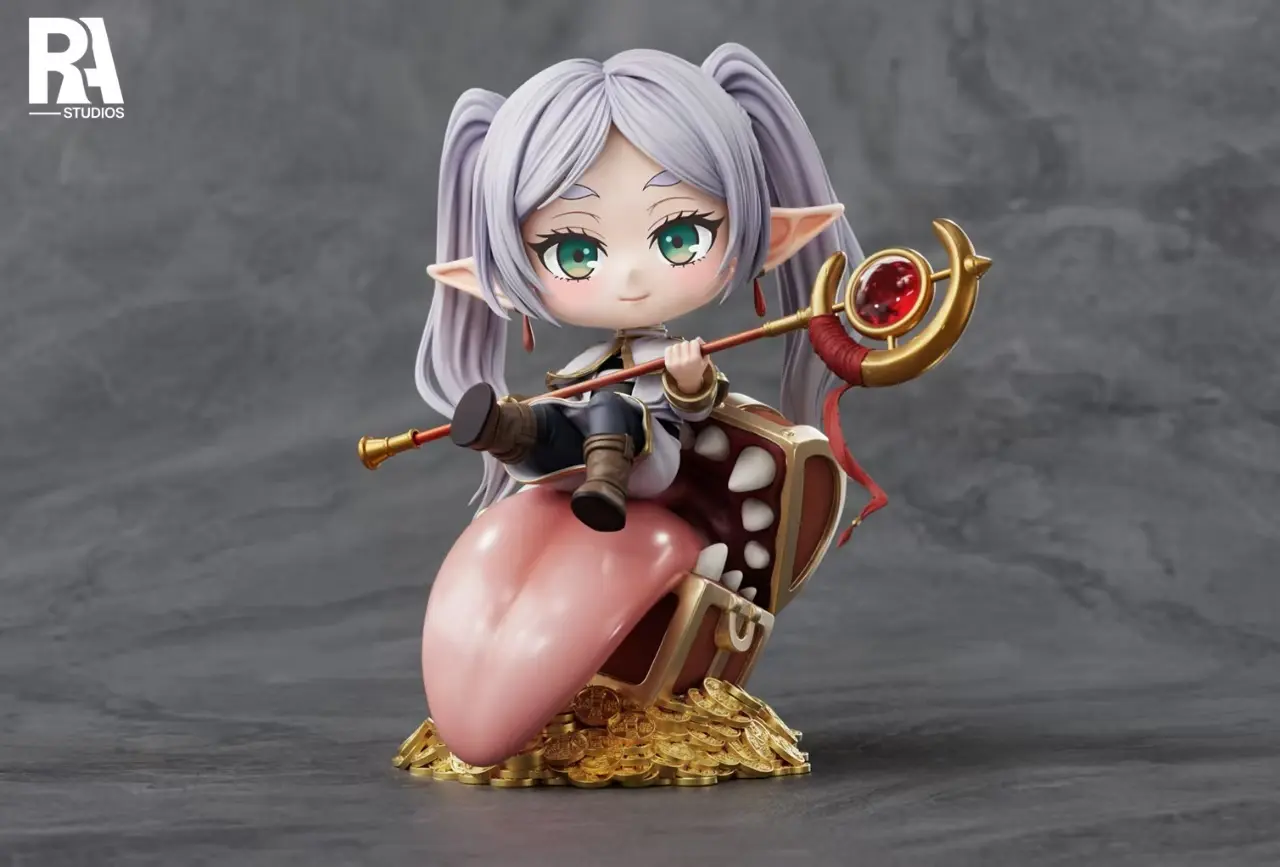 RA Studio – Frieren: Beyond Journey’s End Cute Winter Clothes Frieren Treasure Chest Fortune