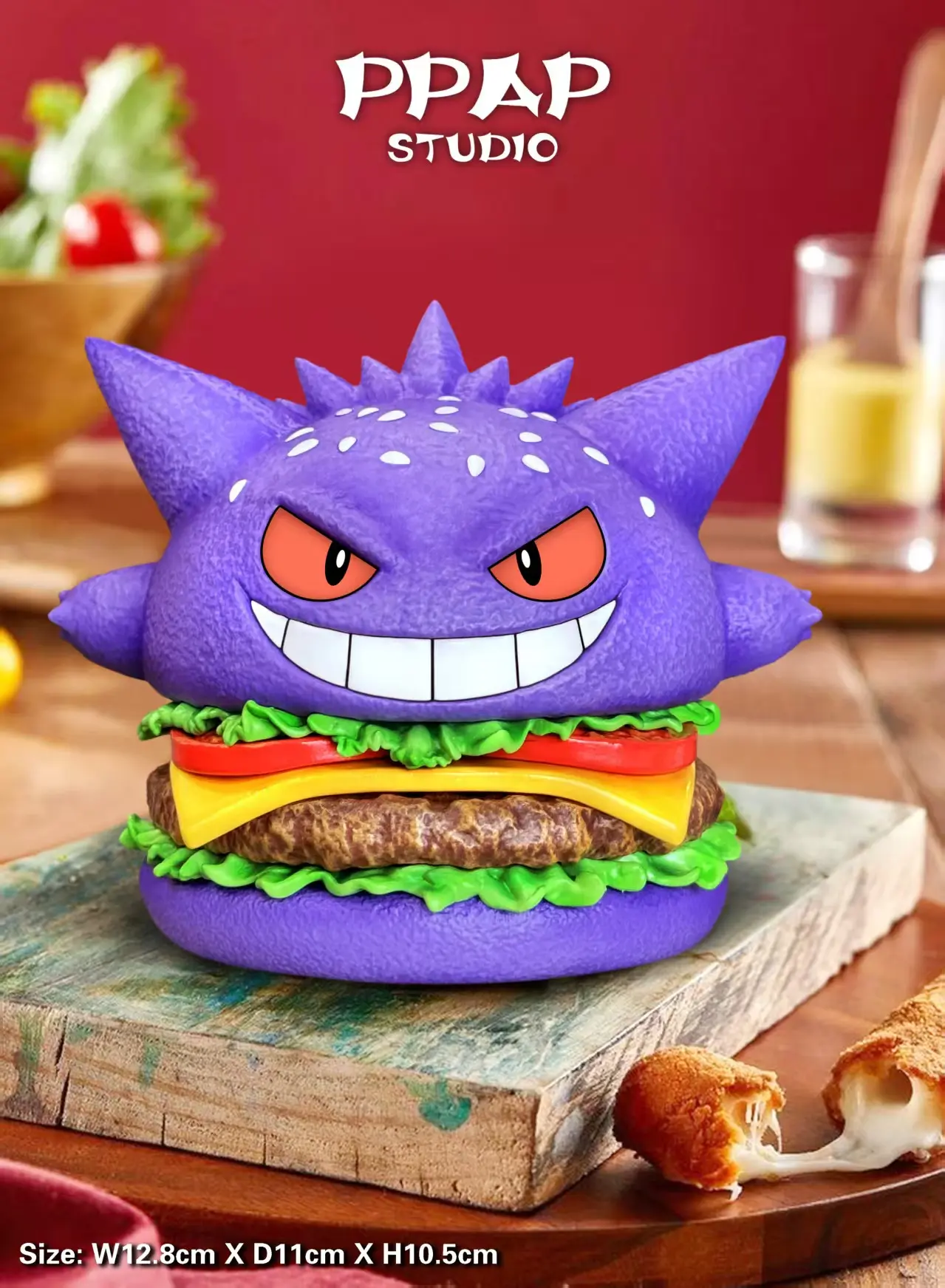 PPAP Studio – Pokémon Purple Sweet Potato Gengar Burger