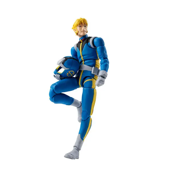 MegaHouse – G.M.G. COLLECTION 11 Mobile Suit Gundam Earth Federation Forces Sleggar Law & Mirai Yashima Normal Suit Ver. Posable Figure (Licensed)