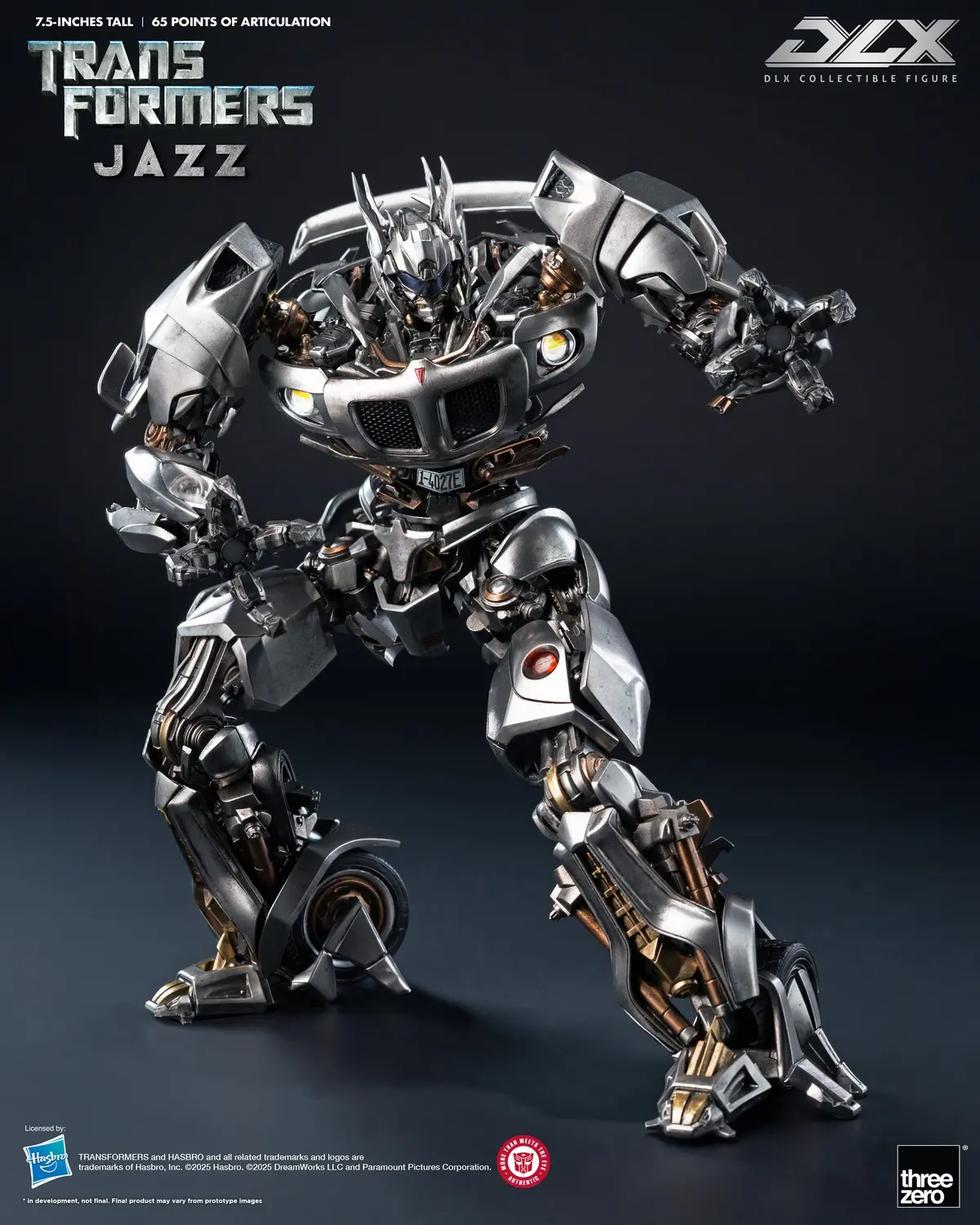 Threezero – Transformers DLX Jazz 3Z09000W0 3Z10460W0 (Licensed)