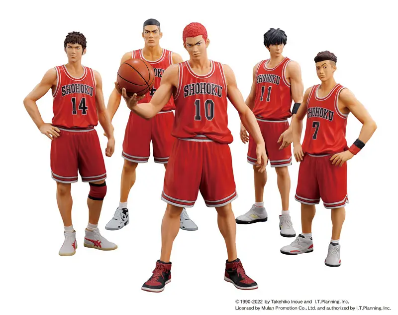 PROOF – One and Only SLAM DUNK SHOHOKU STARTING MEMBER SET (Licensed)