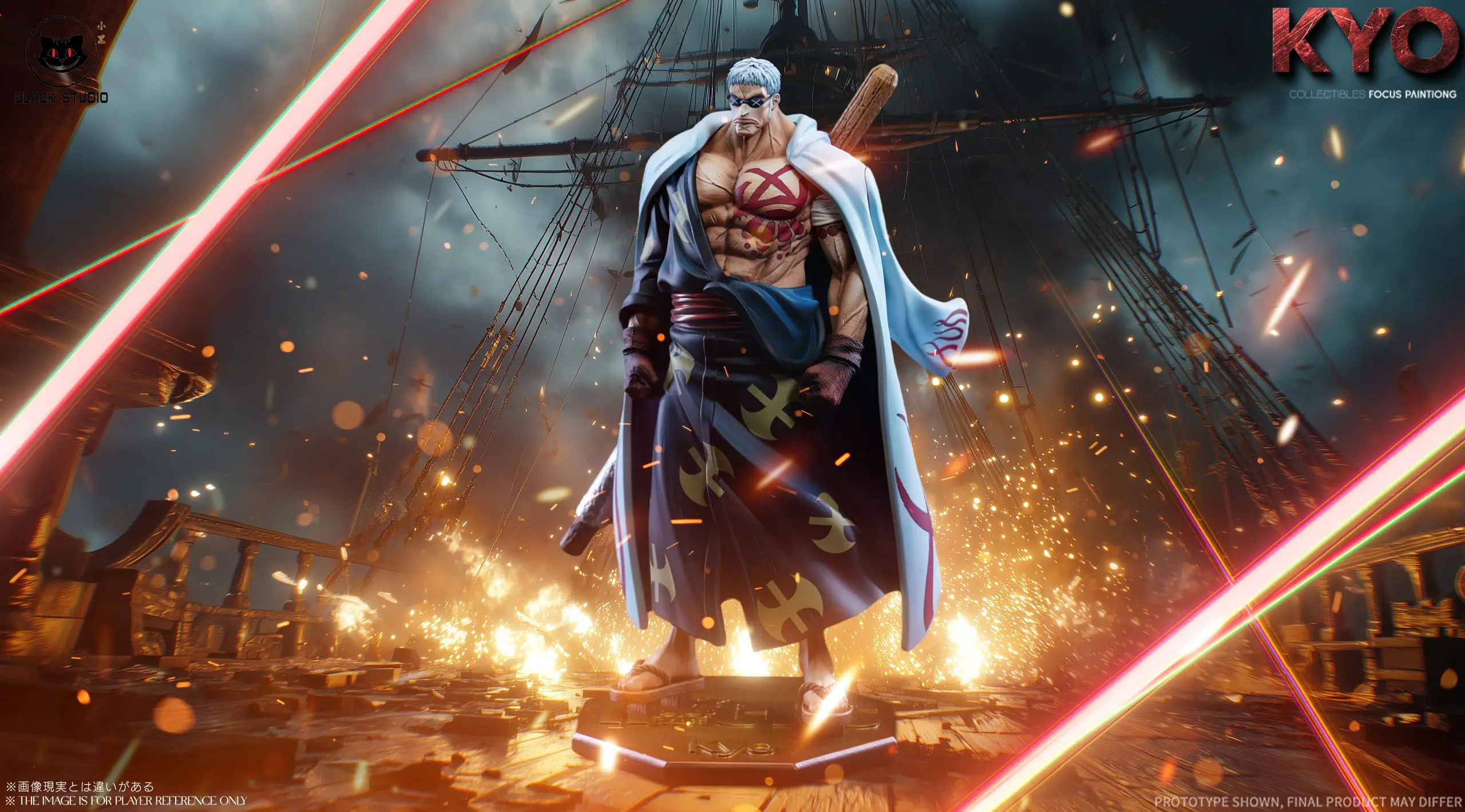 Black Studio – One Piece Silver Axe