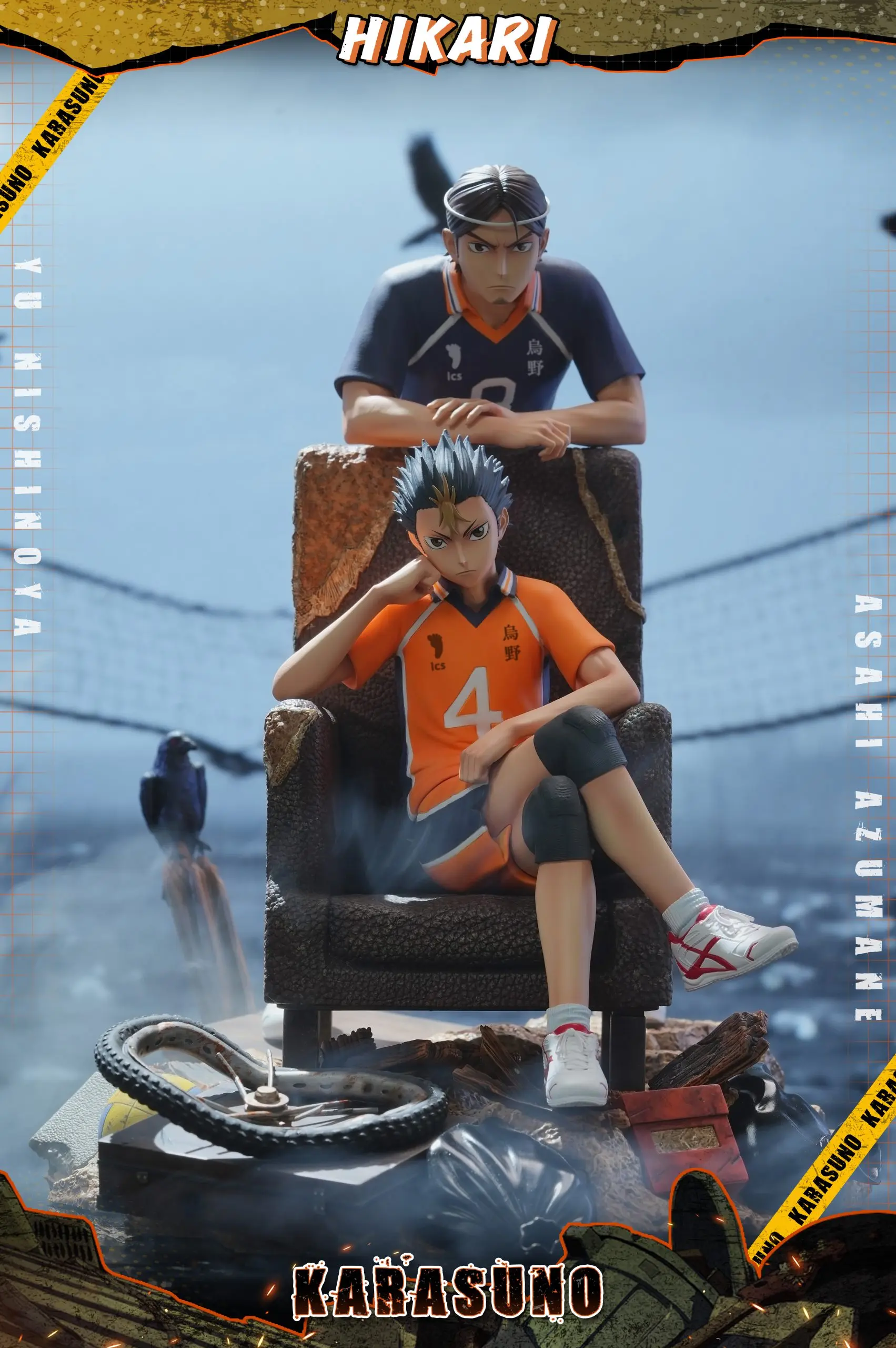 HIKARI Studio – Haikyu!! Yu Nishinoya & Asahi Azumane