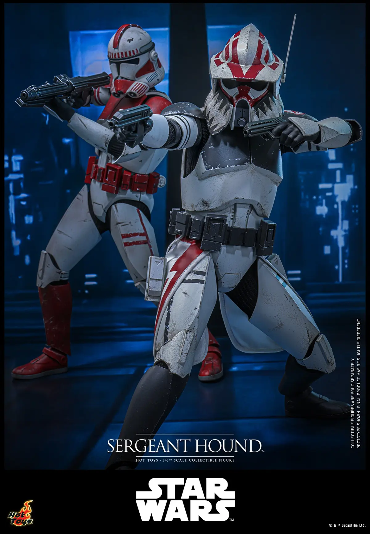 Hottoys – Sergeant Hound 1/6 Scale Collectible Figure TMS167 (Licensed)