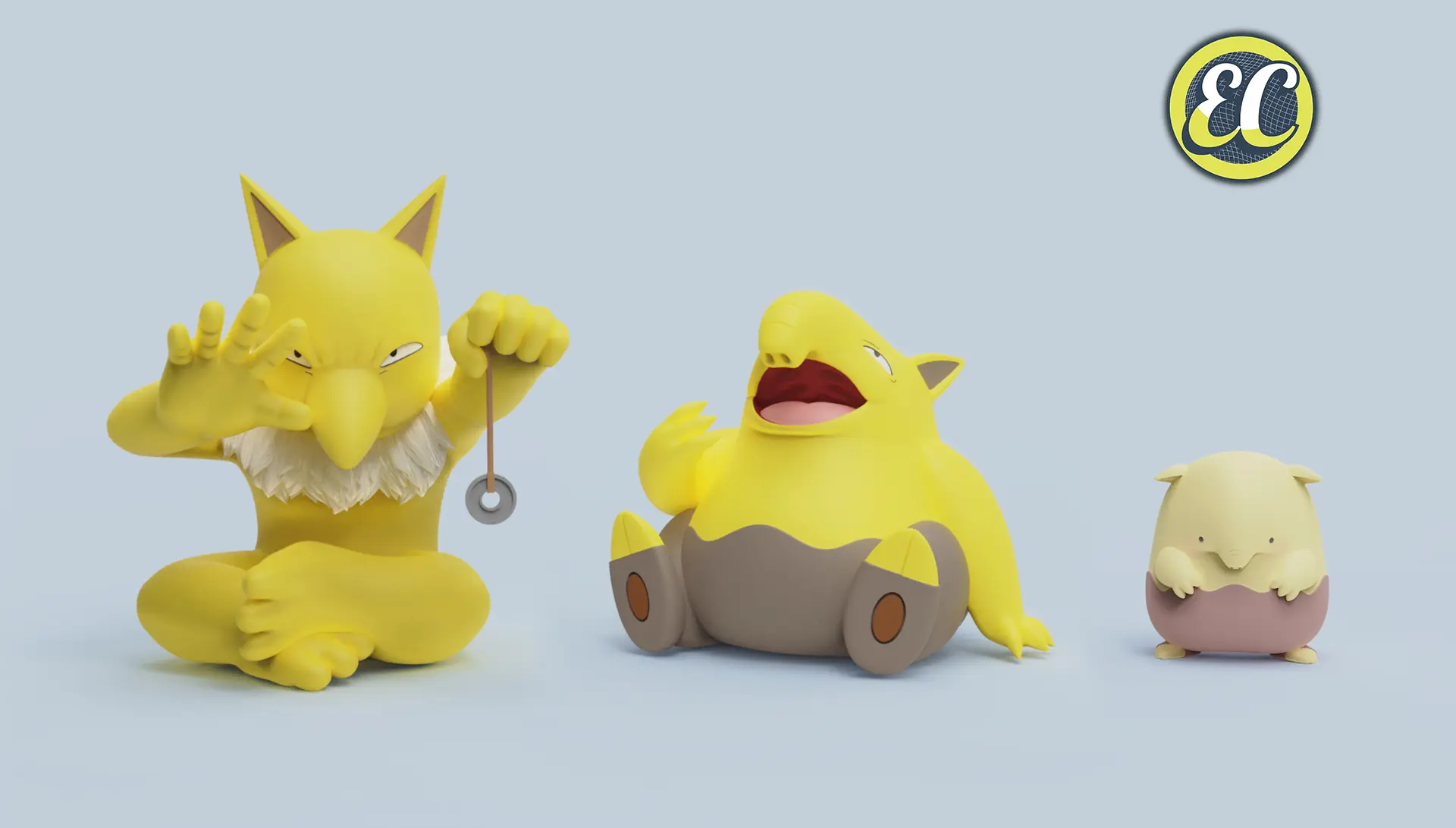 EC Studio – Pokémon Hypno Evolution Set