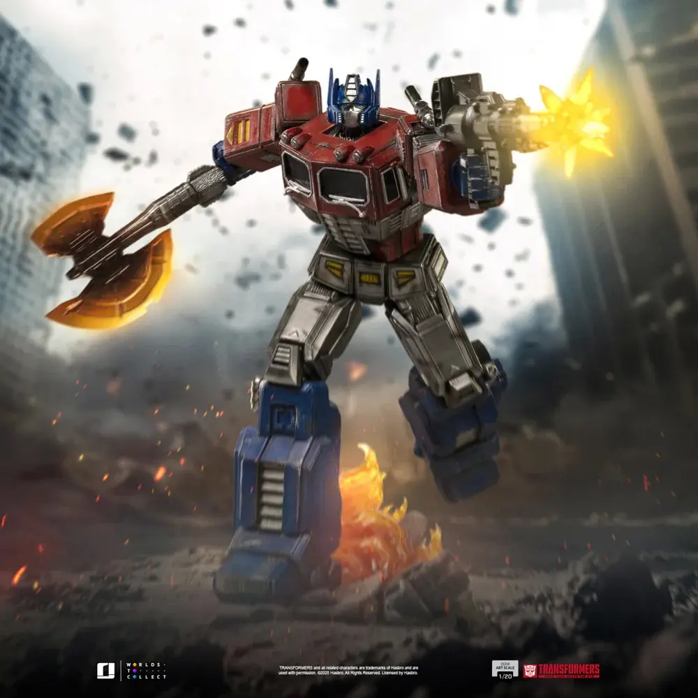 Iron Studio – Statue Optimus Prime – Transformers – Demi Scale 1/20 HASBR126525-20 (Licensed)