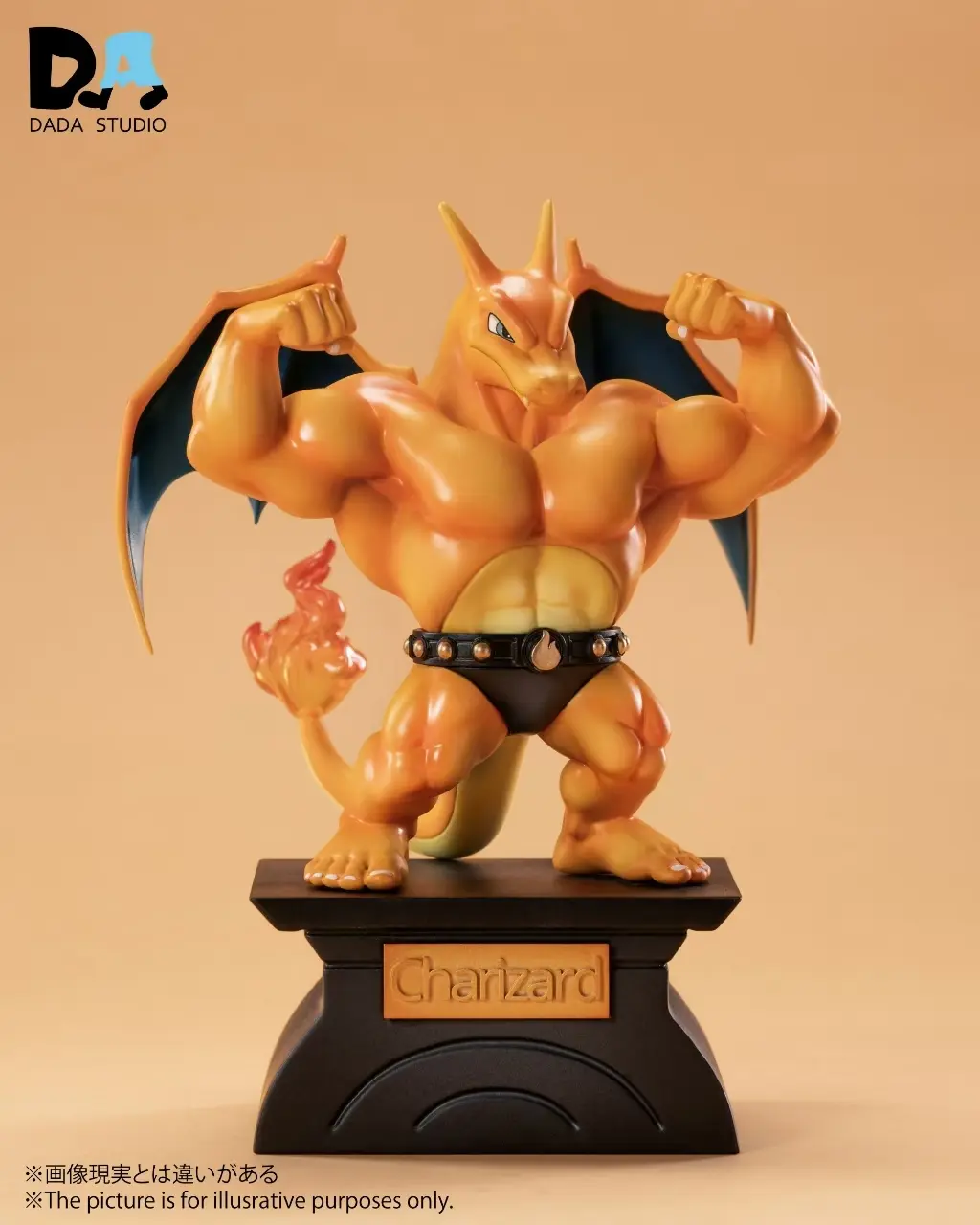 DADA Studio – Pokémon Muscular Charizard Statue