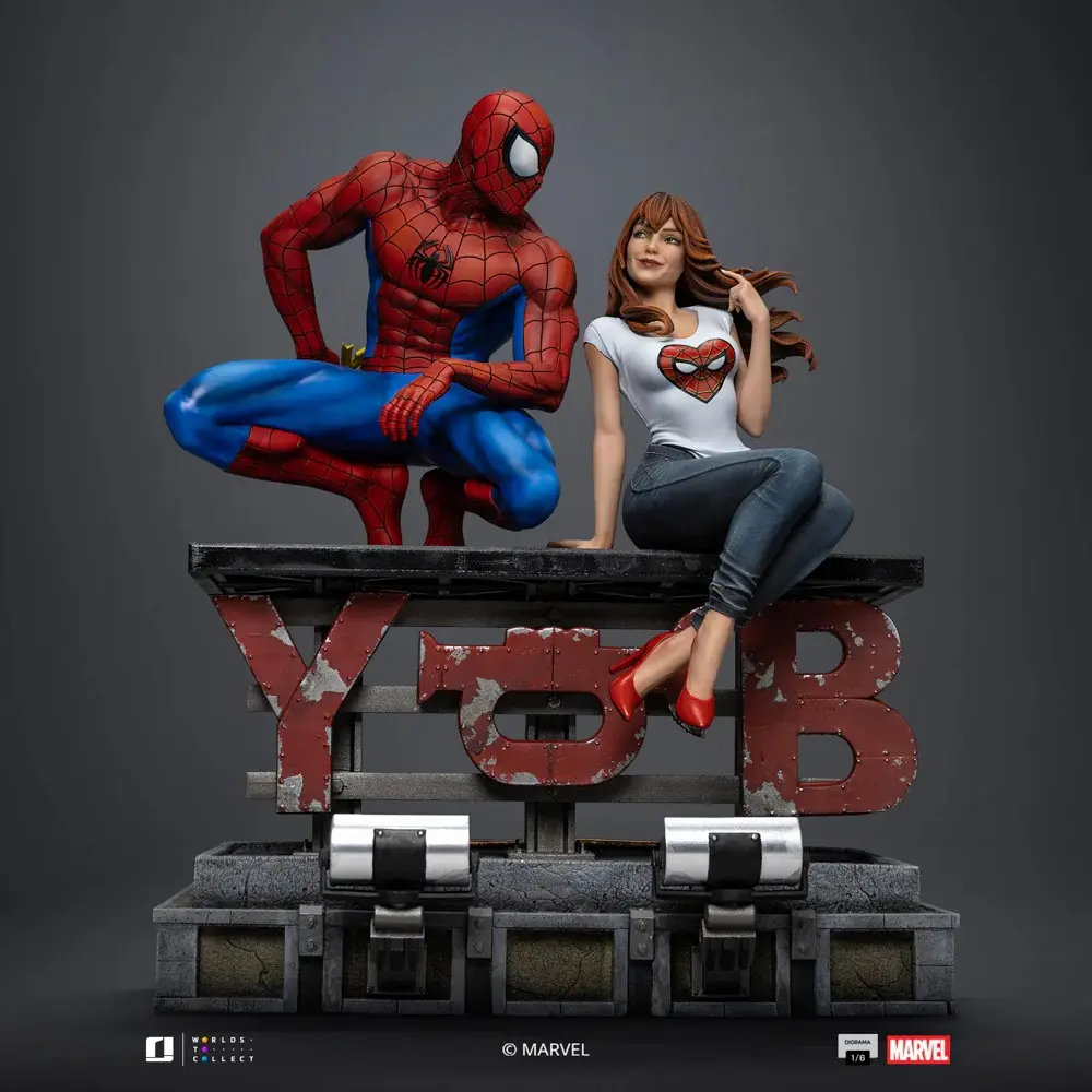 Iron Studio – the Spider-Man and MJ 1:6 Scale Diorama MARCAS119025-16 (Licensed)