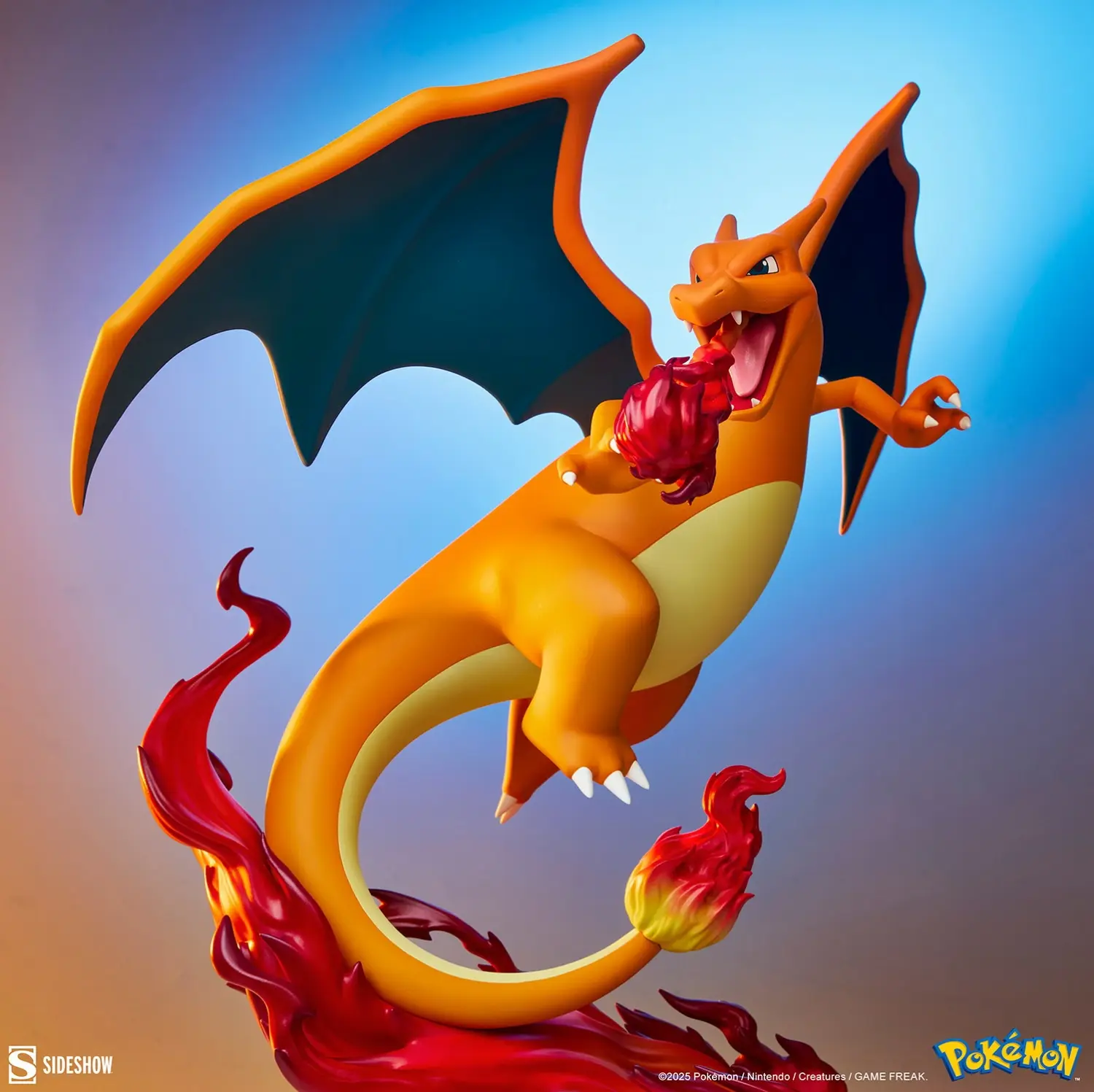 Sideshow Collectibles – Pokémon collectibles Charizard Statues 300948 (Licensed)