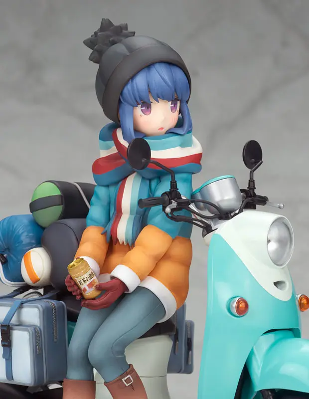 Alter – Yuru Camp Rin Shima with Scooter 1/10 Complete Figure (Licensed)