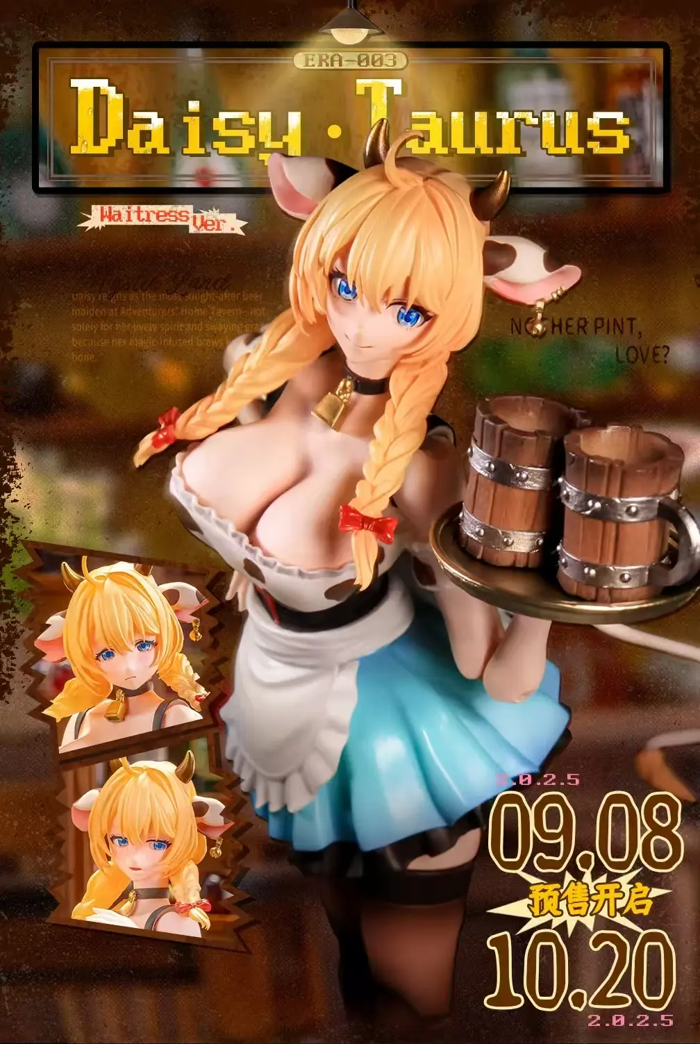 LADoTOYS Studio – 1/12 Daisy Taurus Waitress Ver. ERA-003 (Licensed)