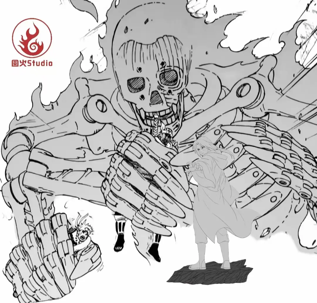 Yuan Huo Studio – Naruto Susanoo Itachi